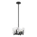 Arc 4-Light Semi-Flush/Pendant in Black - 131060-SKT-MULT-10-YR0719 by Hubbardton Forge