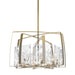 Arc 8-Light Pendant in Modern Brass - 131312-SKT-MULT-86-YR0699 by Hubbardton Forge