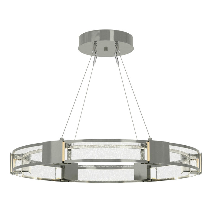 Aura Glass Pendant in Sterling - 138588-SKT-STND-85-II0399 by Hubbardton Forge