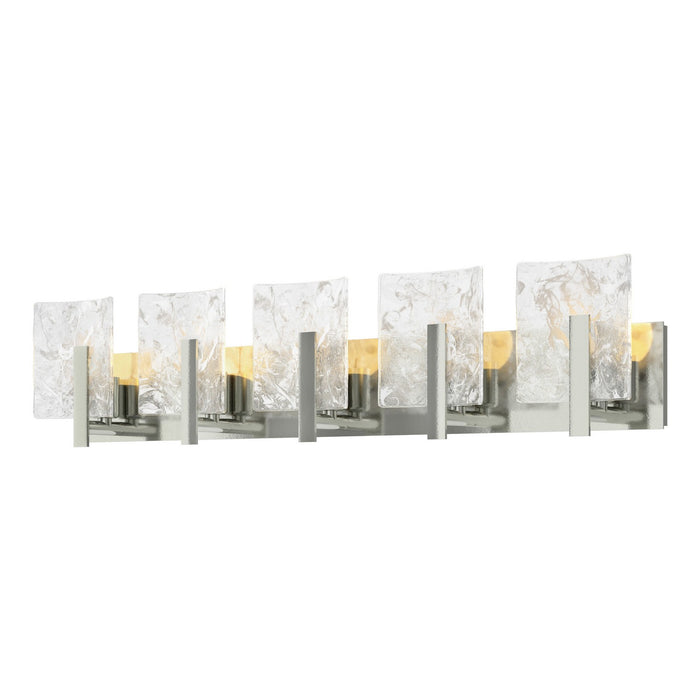 Arc 5-Light Bath Sconce in Sterling - 201313-SKT-85-YR0719 by Hubbardton Forge