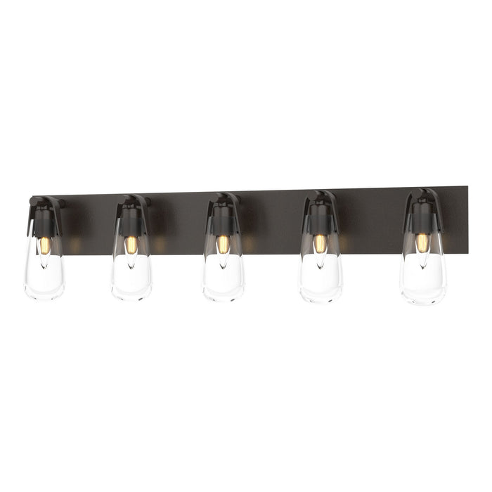 Eos 5-Light Bath Sconce in Oil Rubbed Bronze - 201333-SKT-14-ZM0718 by Hubbardton Forge