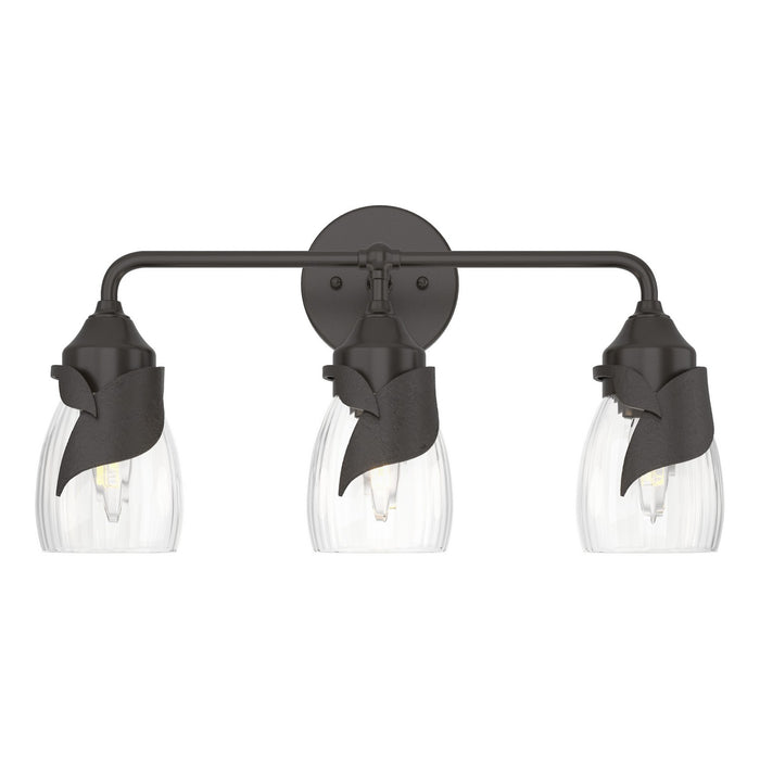 Lapas 3-Light Bath Sconce in Oil Rubbed Bronze - 201352-SKT-14-LL0330 by Hubbardton Forge