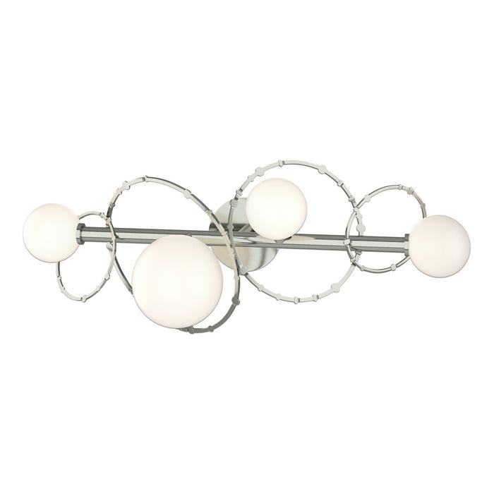 Olympus 4-Light Bath Sconce in Sterling - 201361-SKT-85-GG0712 by Hubbardton Forge