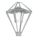 Stellar Post Light in Coastal Burnished Steel - 342651-SKT-78-ZM0727 by Hubbardton Forge