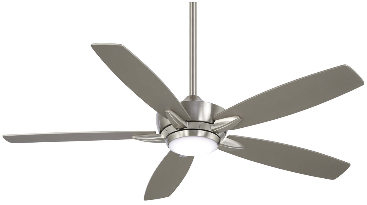 F717L-BN/SL - Kelvyn 52" Ceiling Fan in Brushed Nickel by Minka Aire