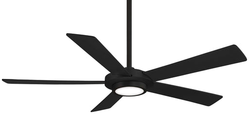 F745-CL - Sabot 52" Ceiling Fan in Blackened Steel by Minka Aire