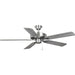 Airpro Builder Fan 52" Ceiling Fan in Brushed Nickel