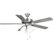 Airpro Builder Fan 52" Ceiling Fan in Brushed Nickel