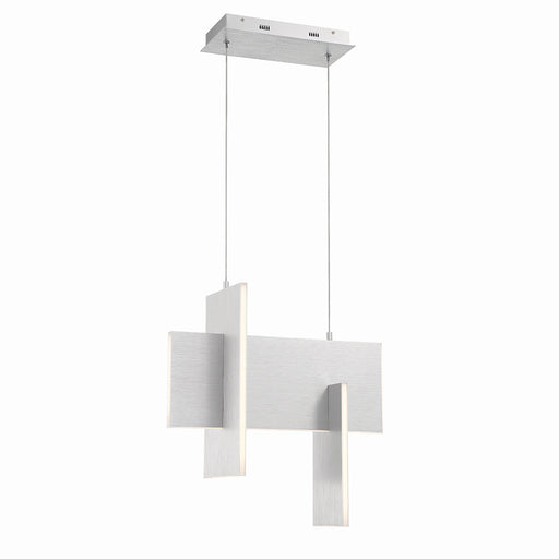 37346-038- Coburg LED Pendant in Aluminium by Eurofase USA