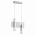 37346-038- Coburg LED Pendant in Aluminium by Eurofase USA