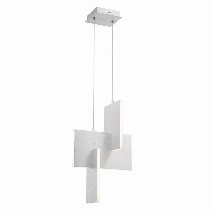 37347-035- Coburg LED Pendant in Aluminium by Eurofase USA