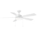 Disc Ii 52" Ceiling Fan in Matte White