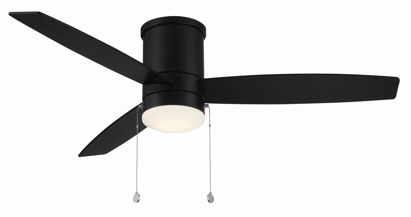 Atlantis Ceiling Fan in Matte Black