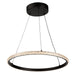 Nova LED Pendant in Black