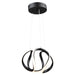 Mira LED Pendant in Black