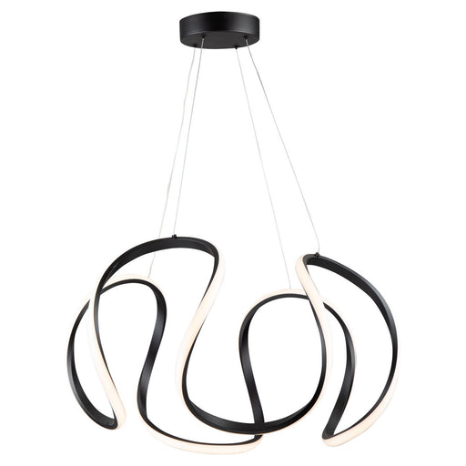 Mira LED Pendant in Black