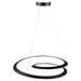 Ara LED Pendant in Black