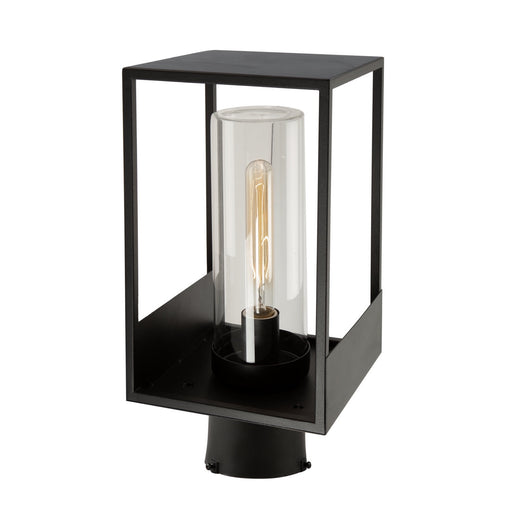 Weybridge One Light Outdoor Lantern in Black