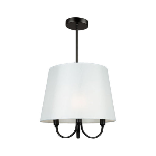 Rhythm Three Light Pendant in Black