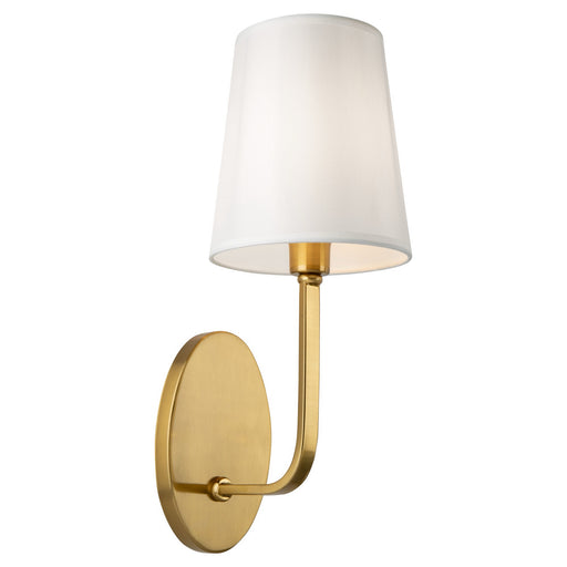 Rhythm One Light Wall Sconce in Brushed Gold