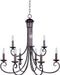 70006OI - Loft 9-Light Chandelier in Oil Rubbed Bronze by Maxim Lighting