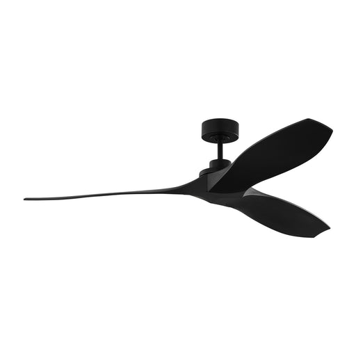 Collins Coastal Smart 60" Ceiling Fan in Midnight Black