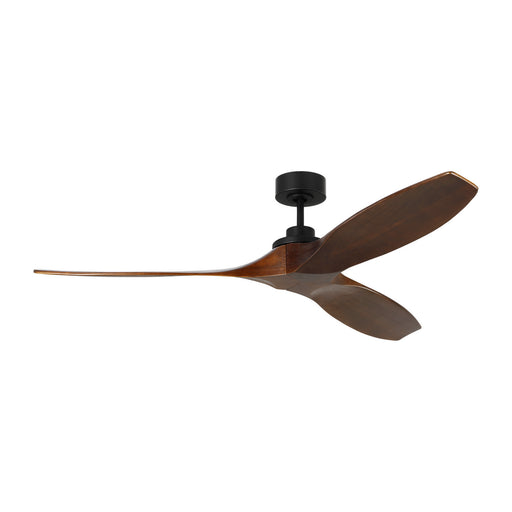 Collins Smart 60" Ceiling Fan in Midnight Black