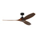 Collins Smart 60" Ceiling Fan in Midnight Black