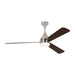 Streaming Smart LED 60" Ceiling Fan in Brushed Steel