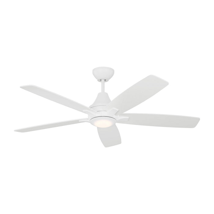 Lowden 52" Ceiling Fan in Matte White