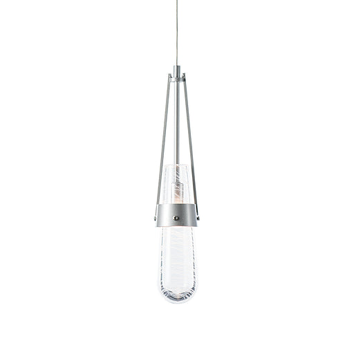 Link Blown Glass Low Voltage Mini Pendant in Sterling - 161042-SKT-STND-85-YJ0434 by Hubbardton Forge