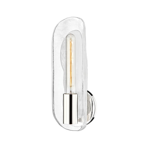 1761-PN - Hopewell 1-Light Wall Sconce in Polished Nickel by Hudson Valley