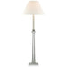 Swedish Column One Light Buffet Lamp in Crystal