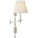 Dorchester3 One Light Swing Arm Wall Sconce in Polished Nickel