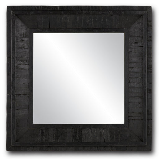 1000-0117- Kanor Mirror in Black/Mirror by Currey and Company