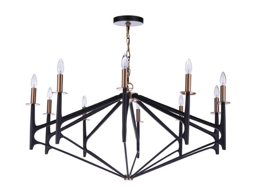 55510-FBSB - The Reserve 10-Light Chandelier by Craftmade