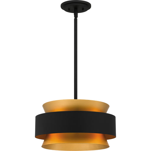 QP5570EK - Quoizel Pendant 3-Light Pendant in Earth Black by Quoizel