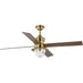 Gillen 56" Ceiling Fan in Vintage Brass