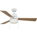 Trevina V 52" Ceiling Fan in Satin White