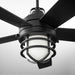 133645-59 - Niles Transitional Patio Fan in Matte Black by Quorum