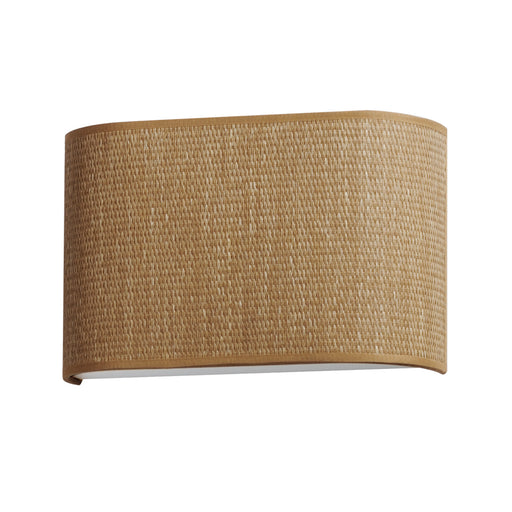 Prime LED Wall Sconce in Grasscloth