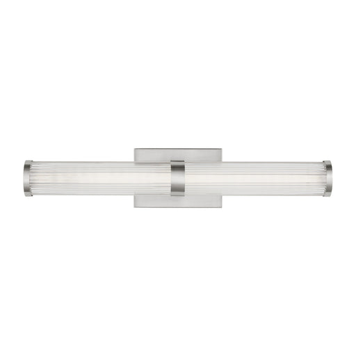 Syden LED Bath Wall Sconce in Brushed Nickel