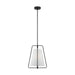 6507401-112 - Allis 1-Light Pendant in Midnight Black by Visual Comfort Studio