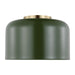 7505401-145 - Malone 1-Light Flush Mount in Olive by Visual Comfort Studio