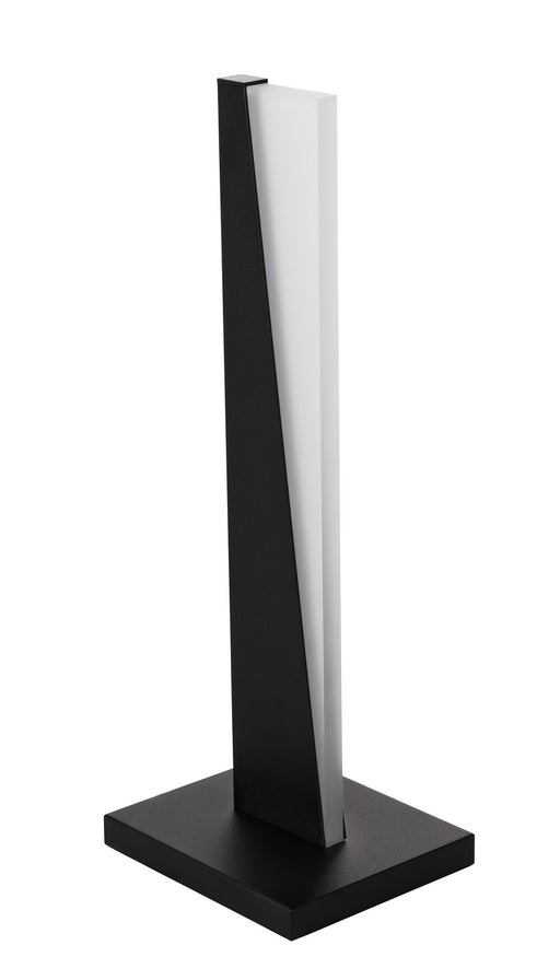 Isidro LED Table Lamp in Structured Black