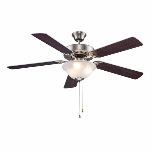 Solana 52" Ceiling Fan in Brushed Nickel