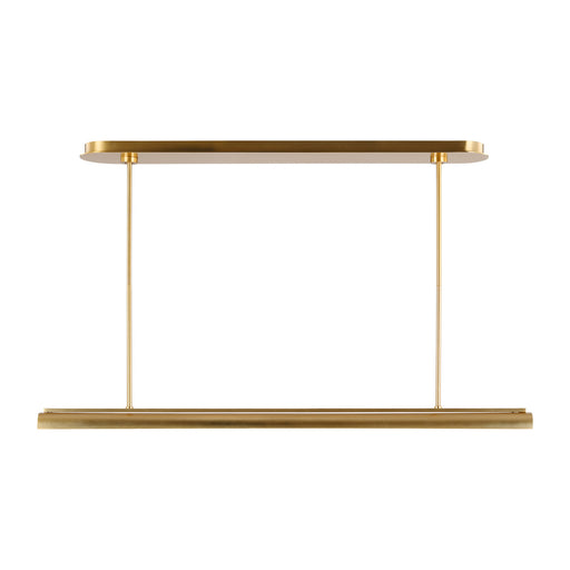 KC1091BBS - Carson LED Linear Chandelier in Burnished Brass by Visual Comfort Studio