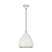 Clasica One Light Pendant in Matte White