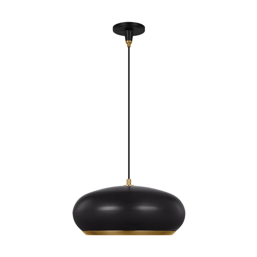 Clasica One Light Pendant in Aged Iron