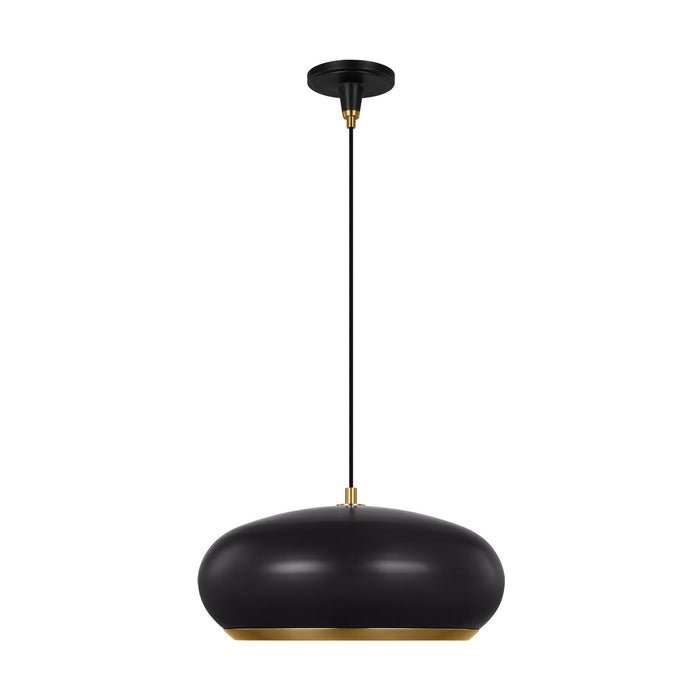 Clasica One Light Pendant in Aged Iron